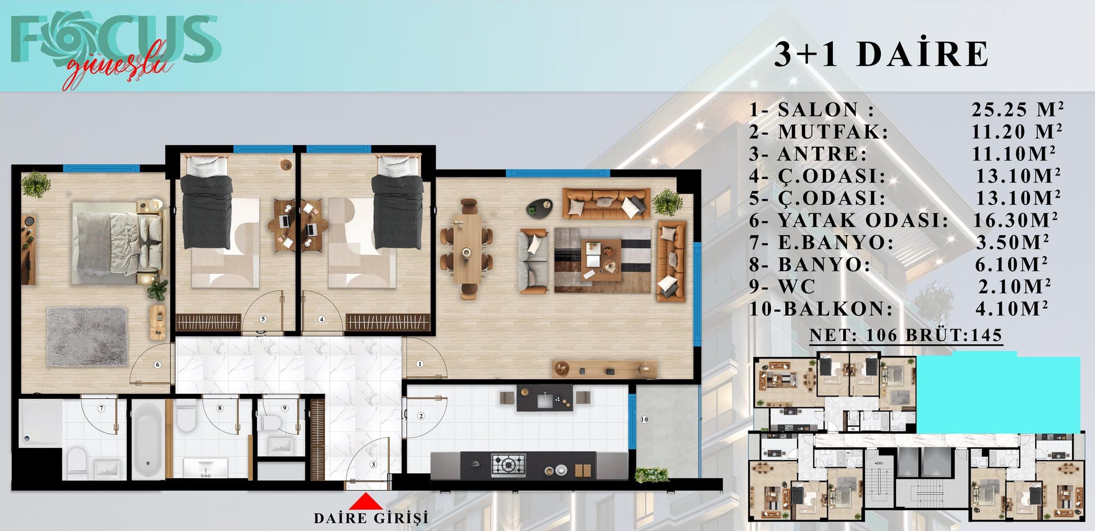 Focus Güneşli Plan görseli 35