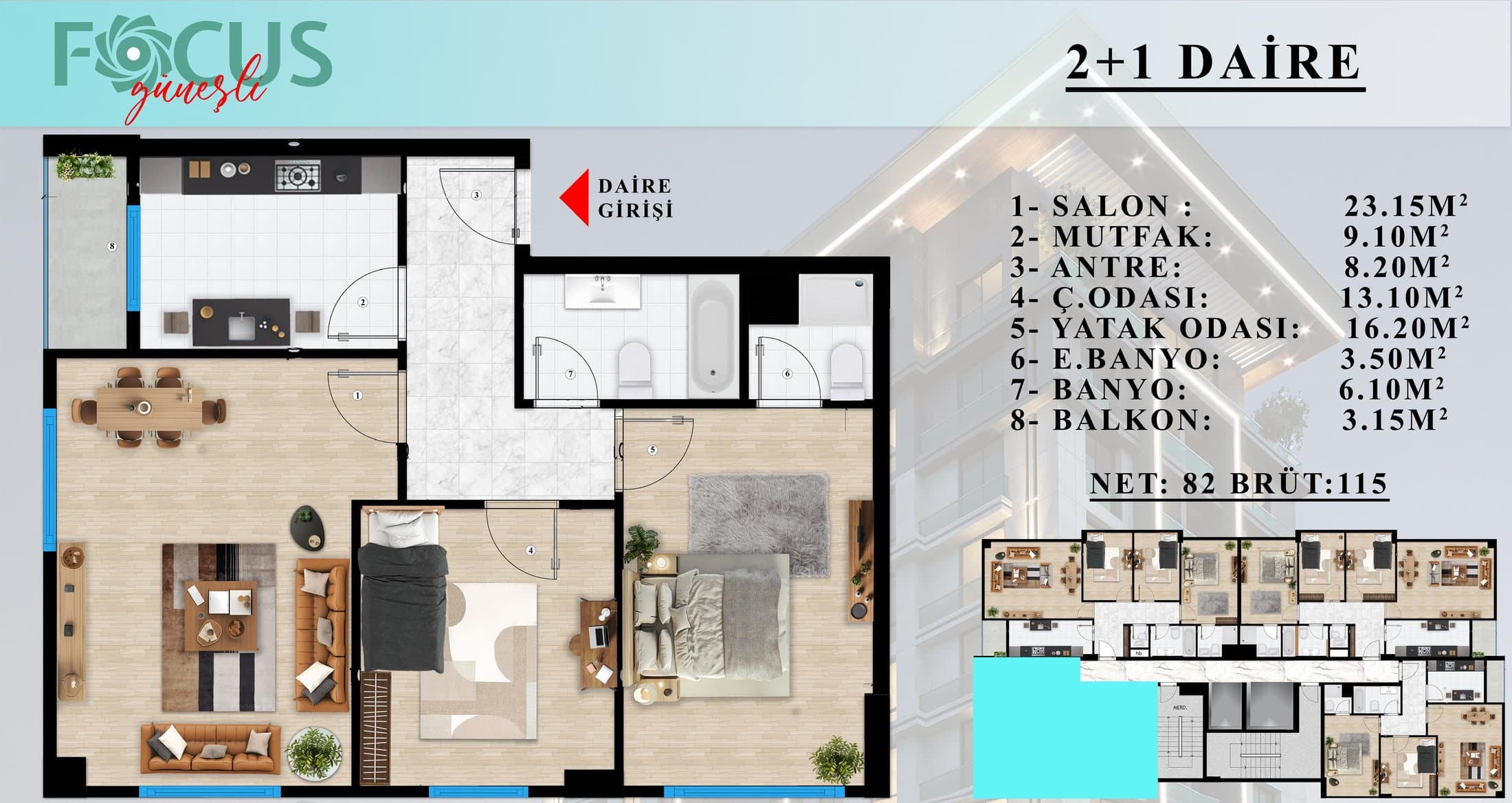 Focus Güneşli Plan görseli 37