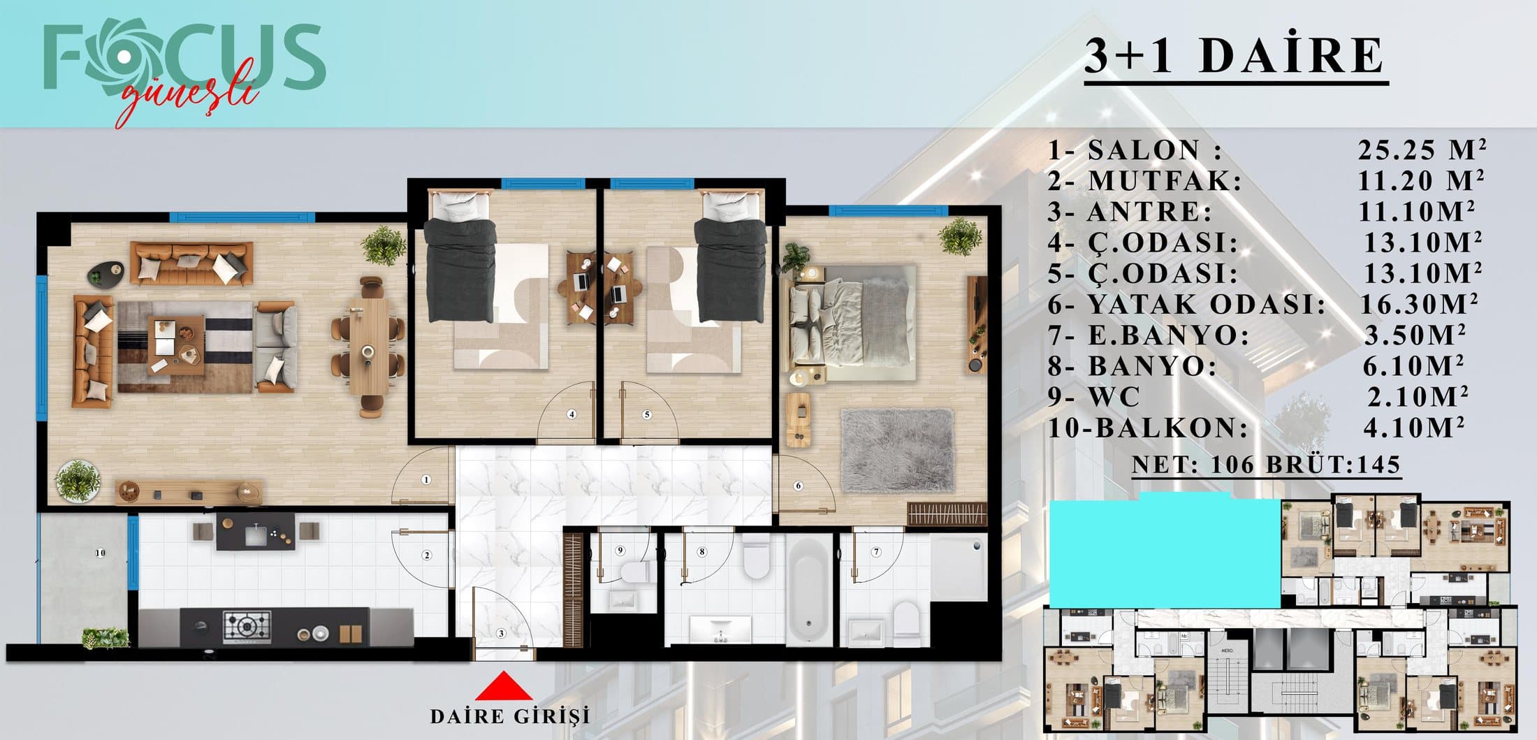 Focus Güneşli Plan görseli 40